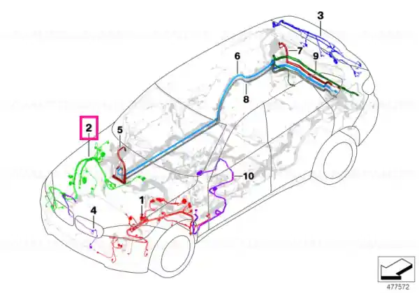 Reduceri Set cabluri reparație față dreapta - BMW