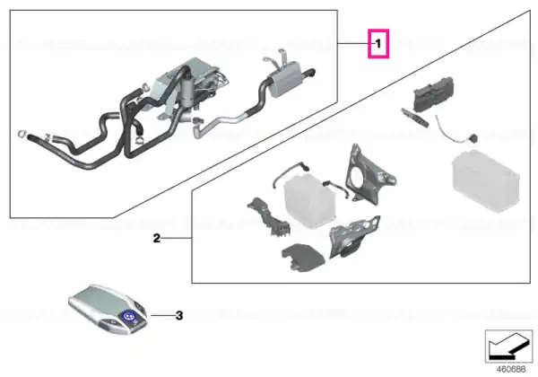 Preferatul clienților Install.kit, independent heater - BMW