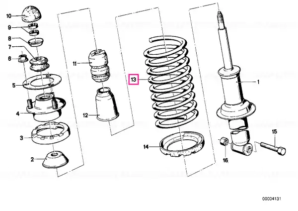 Arc spiral - BMW Doar azi
