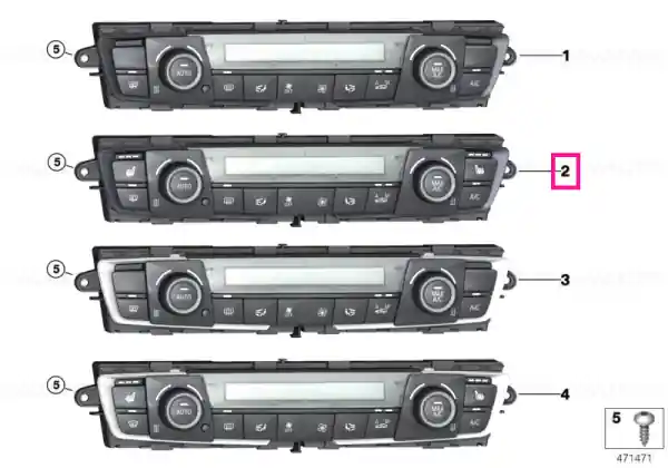 Ofertă specială Automatic air conditioning control - BMW