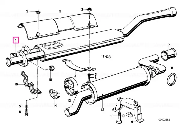Front silencer - BMW Livrare expres