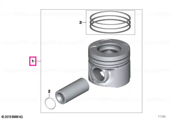 Ofertă limitată Mahle piston 84,030MM(00) - BMW