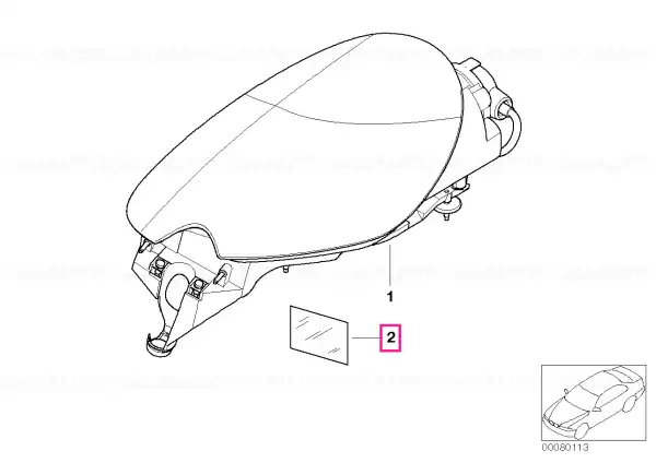 Set folie protecție far - BMW Lichidare de stoc
