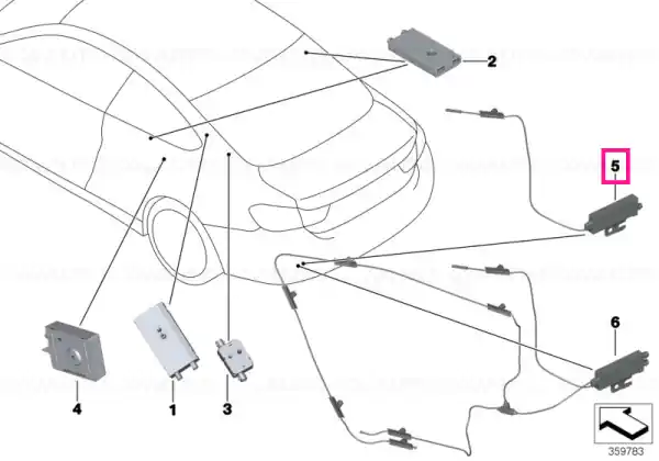 Amplifier for DAB - BMW Disponibil imediat