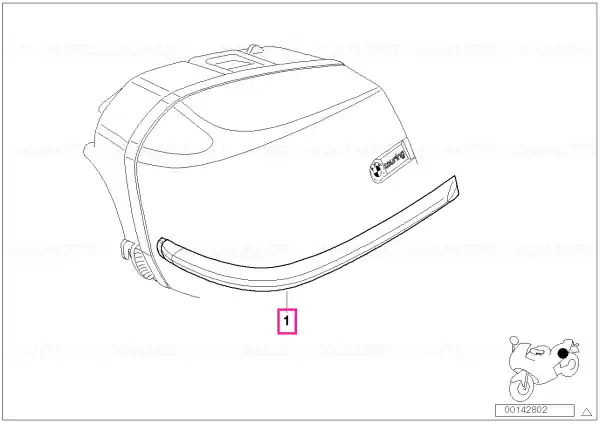 Impact protection, large right - BMW Motorrad Cumpărături sigure