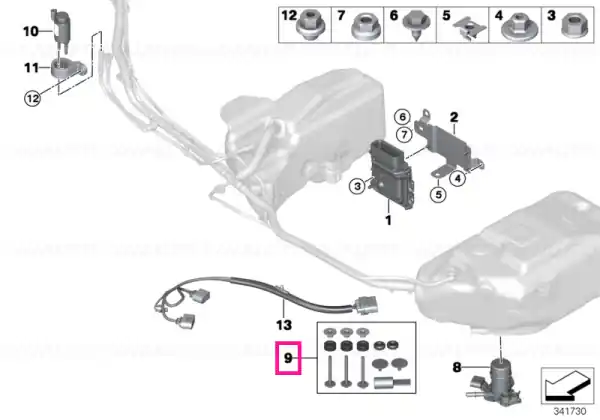 Installation kit - BMW Nu rata