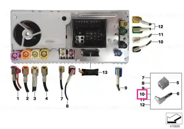 Reducere de preț Rep.module aerial lines FM1 - BMW