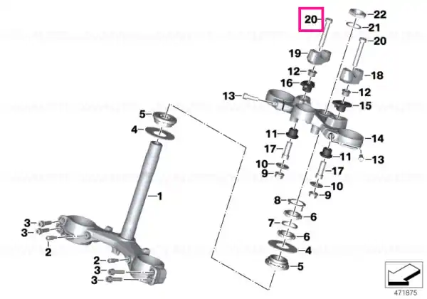 Torx bolt M10X60-8.8 - BMW Motorrad Plată securizată