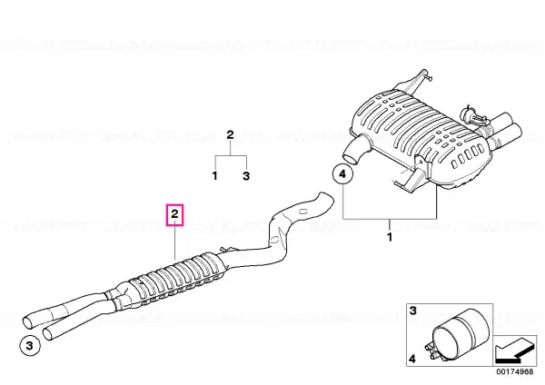 Silencer system BMW PERFORMANCE Cumpără acum