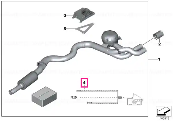 Reducere extra Wiring harness, Active Sound Design ERSATZTEIL - BMW