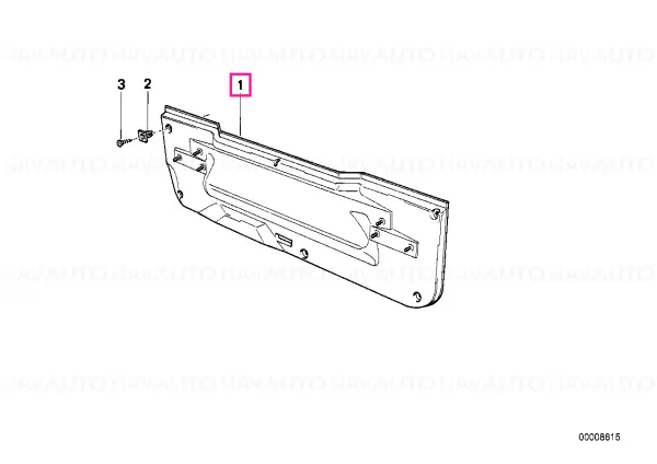 Heater closing panel - BMW Discount
