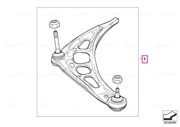 Kit retrofit brat suspensie BMW PERFORMANCE Bestseller