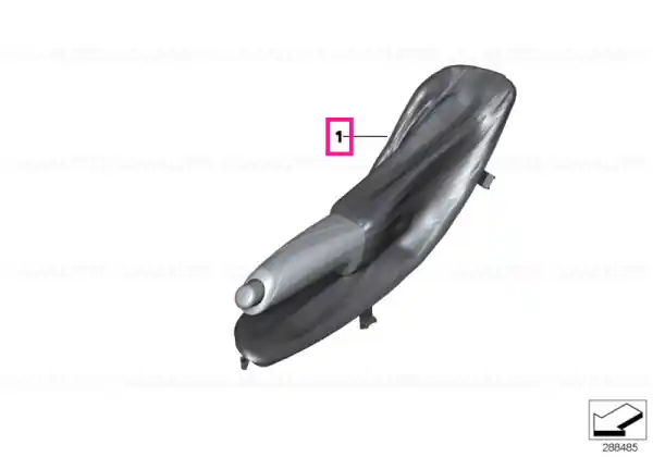 Parking brake handle with Alcantara boot M PERFORMANCE - BMW Preț mic