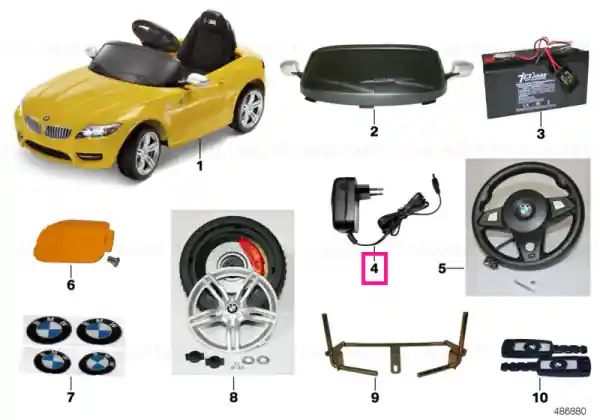 Ofertă exclusivă BMW Replacement charger, 6V