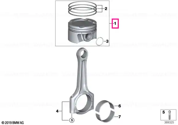 Ofertă de sezon Piston 83,945MM(0) - BMW