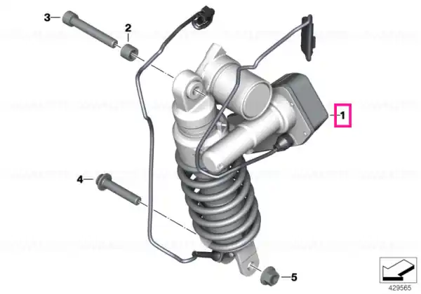 Amortizor arc - BMW Motorrad Ofertă