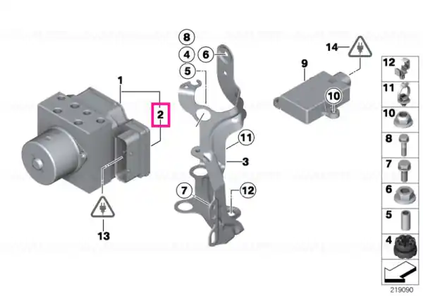 Kit reparatie unitate control DSC - BMW - Mini Plată sigură