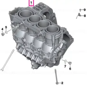 Bloc motor fără ansamblul vilbrequin - BMW Motorrad Cumpărături sigure