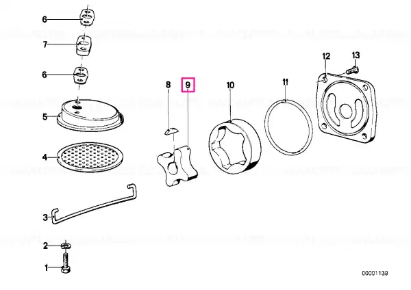 Cumpără online Rotor inner 2,5X3,7 - BMW Motorrad