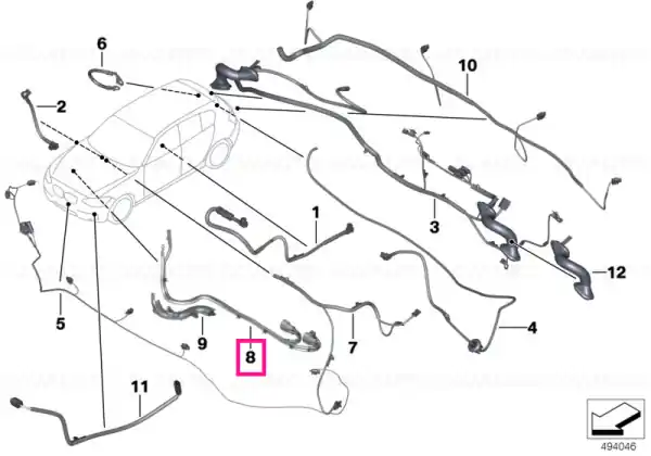 Ieftin Wiring harness for EPS - BMW
