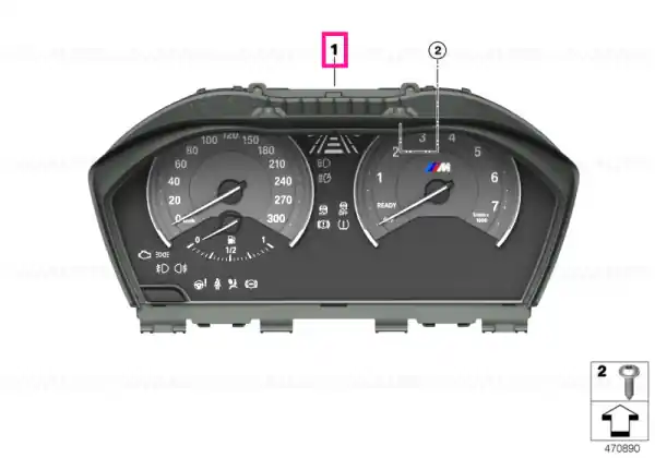 Noutate Instrument cluster KMH - BMW