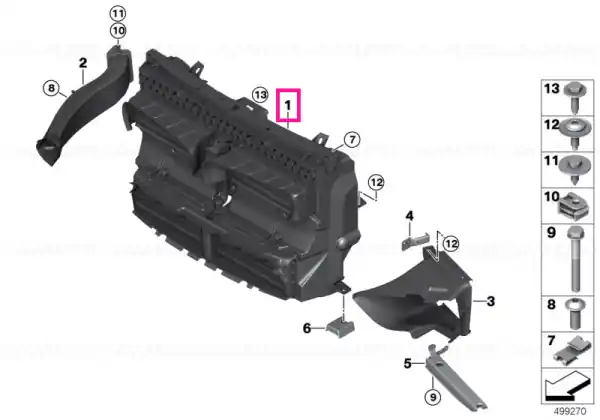 Vezi acum Air duct M - BMW