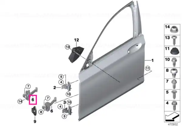 Discount Front door brake - BMW