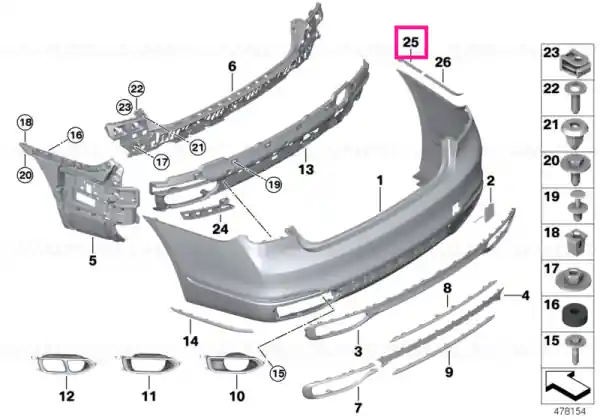 Right protection foil - BMW Reducere