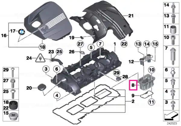 Discount Inserție cămașă bujie - BMW