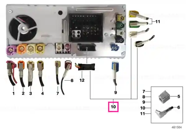 Premium Modul reparație ant.FM1/FM2/Ethernet BDC - BMW