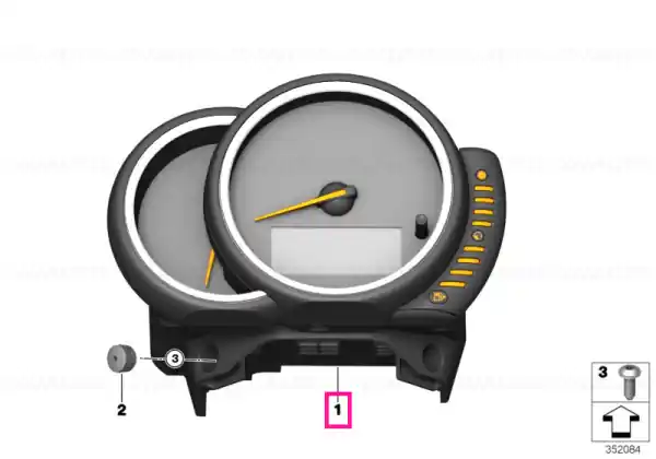 Instrument cluster KMH - BMW - Mini Super ofertă