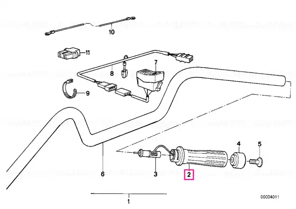 Retur gratuit Heated handle, right - BMW Motorrad
