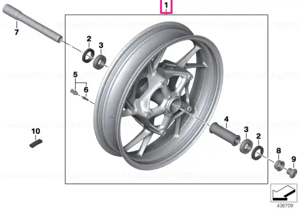 Cumpără acum Front wheel - BMW Motorrad