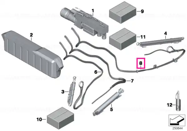 Set, lines, fin, left - BMW Noutate