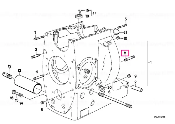 Plată sigură Dorn 4X26,8MM - BMW Motorrad
