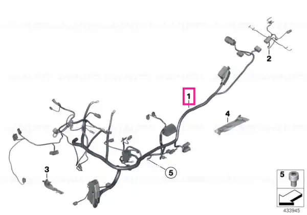 Reducere Main wiring harness - BMW Motorrad