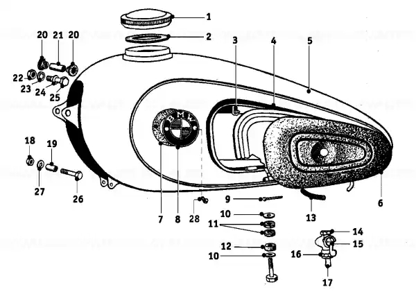 Knee padding right - BMW Motorrad Ofertă exclusivă
