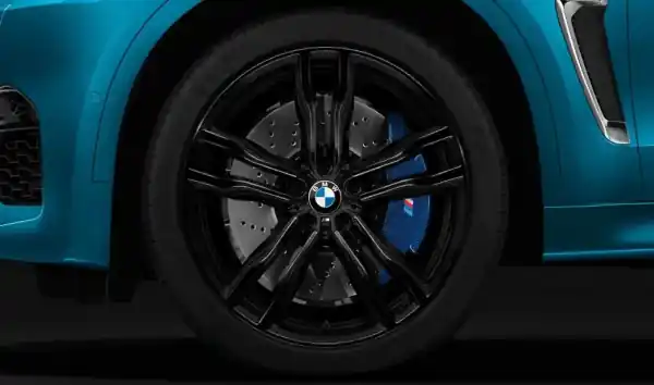Janta aliaj usor - M Performance Double Spoke 612M - Negru (Jet Black Uni) - 11,5Jx21 ET:38 - BMW X5 M F85, X6 M F86 Ofertă limitată