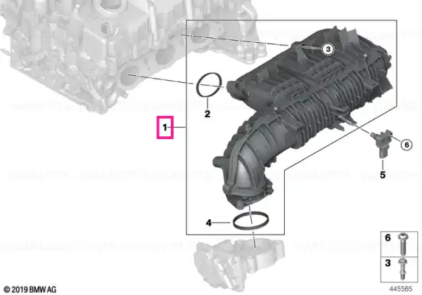 Cumpără acum Intake manifold system - BMW