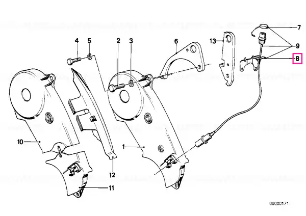 Position transmitter - BMW Chilipir