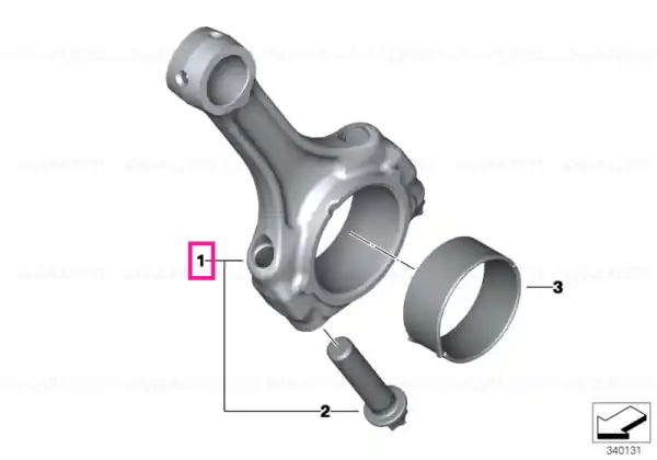 Reducere specială Connecting rod class 3 3XGE 323-326,9 - BMW Motorrad