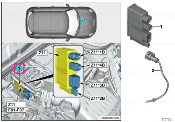 Integrated supply module Z11 - BMW Disponibil imediat