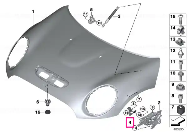 Reducere specială Actuator, right FGS - BMW - Mini