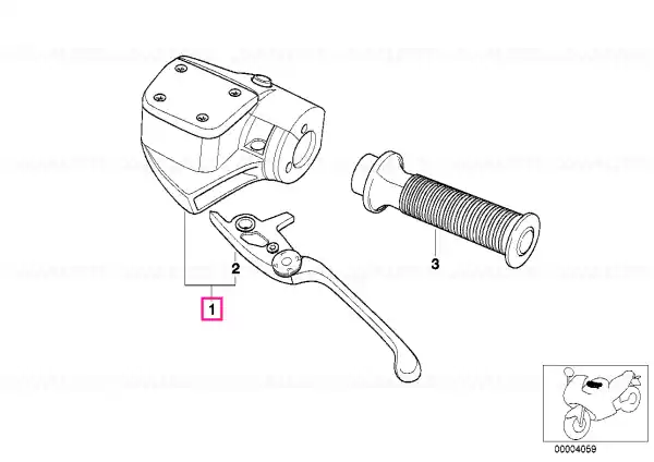 Popular Clutch control assembly - BMW Motorrad