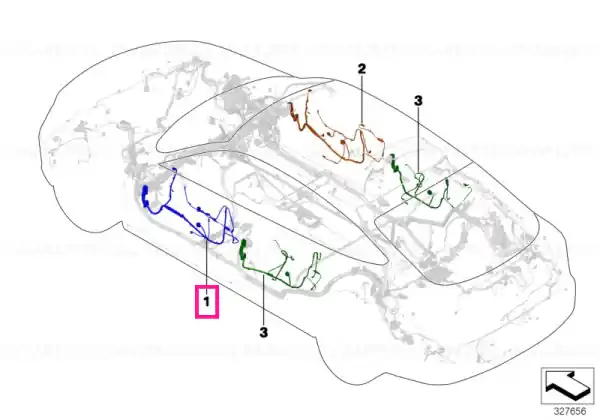 Reducere specială Wiring drivers side - BMW