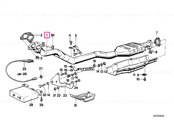 Reduceri Tub esapament, catalizator - BMW