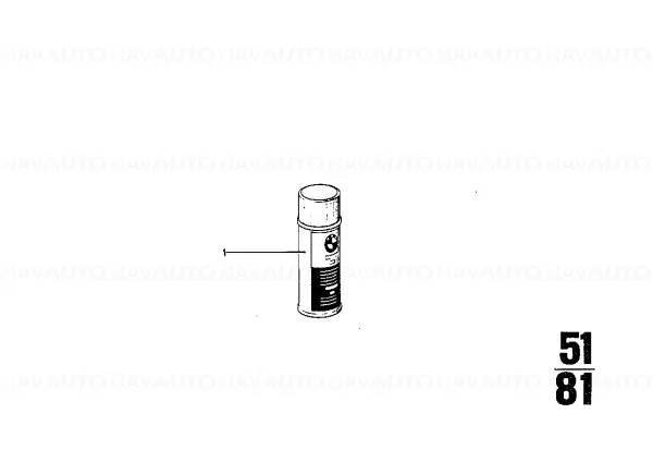 Spray-paint set Arctisblau met. 2X150ML 045 - BMW Cumpără online