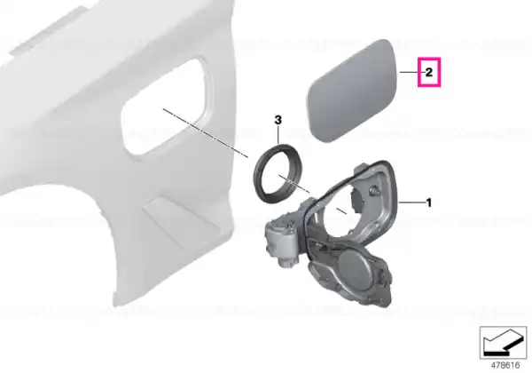 Discount Charging lid - BMW