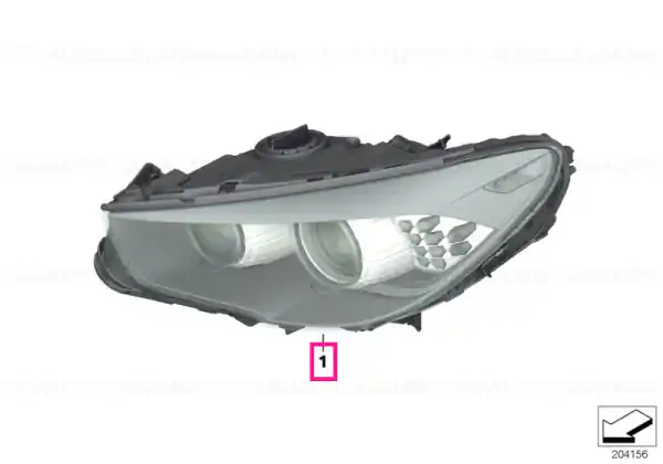 Bi-xenon headlight, left - BMW Promoție