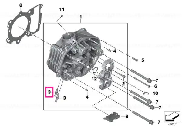 Ofertă exclusivă Pivot de centrare - BMW Motorrad